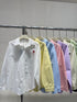 WANWAN Collar Down Formal Shirts
